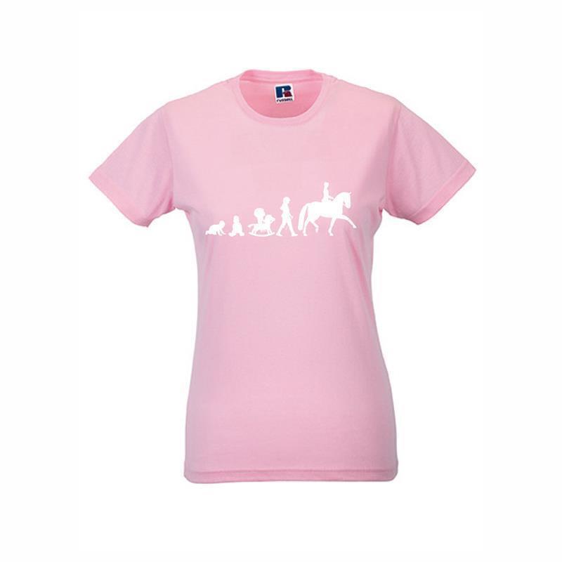 T-Shirt in Candypink Evolution Dressurreiter in S