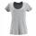 Shirt Ladies Round-Neck in Grey Melange Damen S