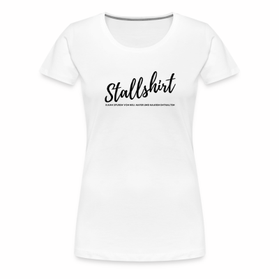 Frauen Premium T-Shirt - weiß (L)