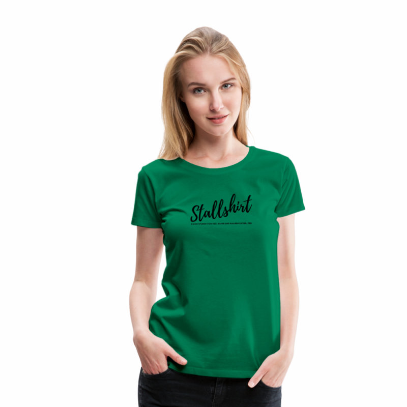 Frauen Premium T-Shirt - Kelly Green (S)