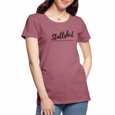 Frauen Premium T-Shirt - Malve (XXL)