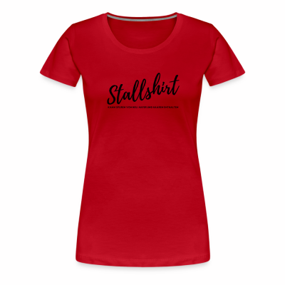 Frauen Premium T-Shirt - Rot (3XL)